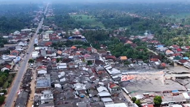 Foto: Pemukiman warga Desa Sidorejo Kecamatan Sekampung Udik, berlokasi di kawasan hutan lindung Register 38 Gunung Balak (R24)