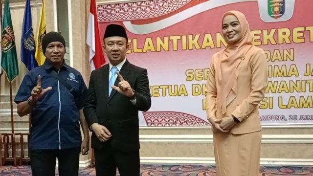 Sekda Provinsi Lampung Dilantik, PW IWO Lampung: Selamat Menjalankan Tugas
