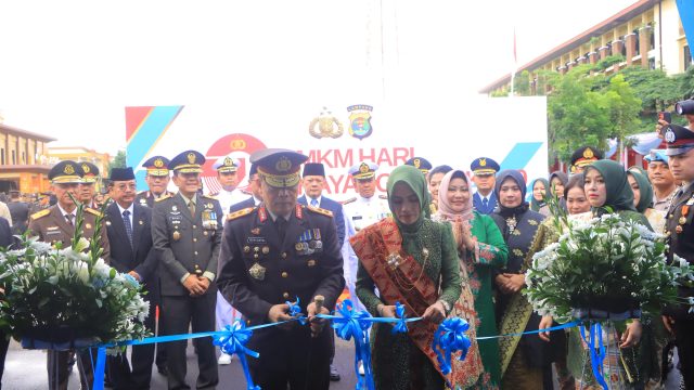 Kapolda Lampung Resmikan Jembatan Penghubung Gedung C dan Gedung D Untuk Pelayanan Hukum