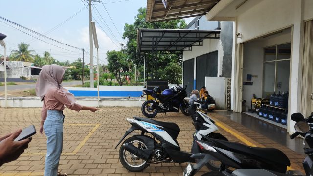 Curanmor Gasak Motor di Indomart Jl. Sutami Sidorejo Lampung Timur, Aneh CCTV Eror Saat Kejadian
