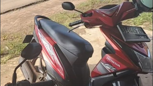 Hitungan Detik, Kawanan Curanmor Gasak Motor Pemilik Salon di Matarambaru Lampung Timur