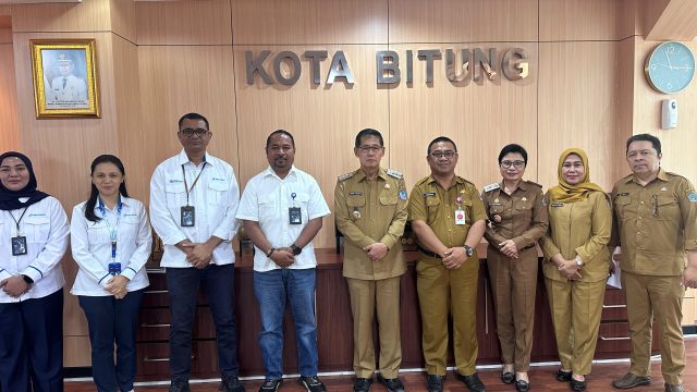 GM Pelindo Regional 4 Bitung Silaturahmi dengan Pemkot Bitung, Bahas Pelaksanaan Pembersihan Kanal