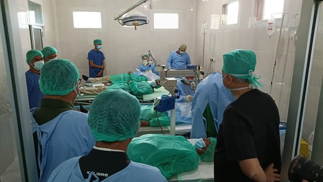 Wakil Bupati Belu Buka Program Baksos Kemensos Operasi Katarak Gratis 
