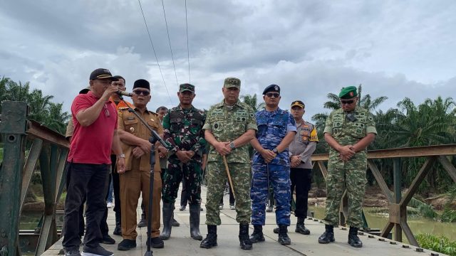 Paska Bencana Jembatan Bailey di Sikabau Pasaman Barat Kembali Lancar