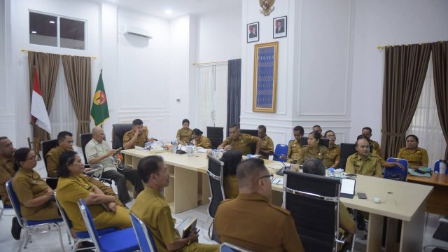 Bupati Belu Buka Rapat Evaluasi Bersama Pimpinan OPD, Tekankan Enam Program Prioritas Nasional