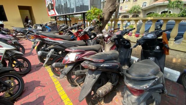 Viral !!! Motor Ditilang Pemilik Ngaku Dikanibal, 4 Onderdil Lenyap