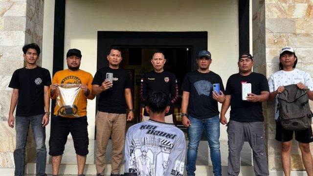 Curi 3 Handphone di Tanggamus, Pemuda Asal Mesuji Ditangkap Polisi