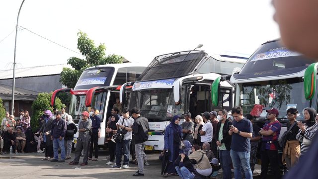 Ditjen Hubdat Lepas Keberangkatan Peserta Mudik Gratis 2026 Tujuan Aceh dan Medan