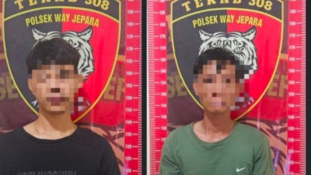 Polisi Tangkap Pemalak Muda-mudi di Area Bendungan Danau Way Jepara Lampung Timur