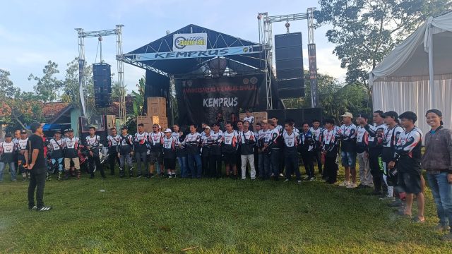 Ribuan Pecinta Trail Meriahkan Halal Bihalal di Pringsewu Lampung