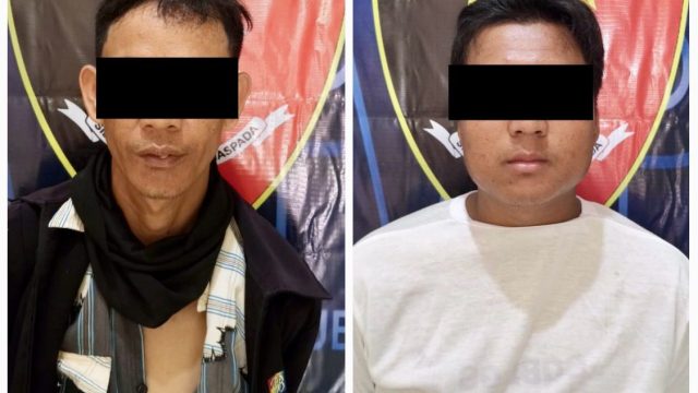 Tekab 308 Polsek Way Pengubuan Ungkap Kasus Pencurian di Perkebunan PT GGF, Dua Pelaku Diamankan