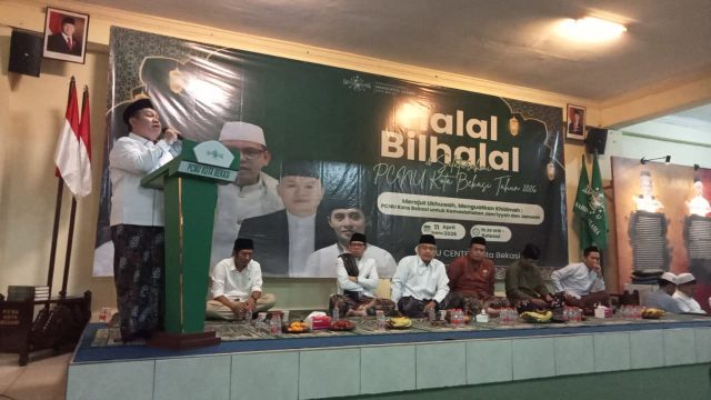 Gelar Halal Bihalal, Ketua PCNU Kota Bekasi Beri Arahan Khusus Terkait Isu Timur Tengah