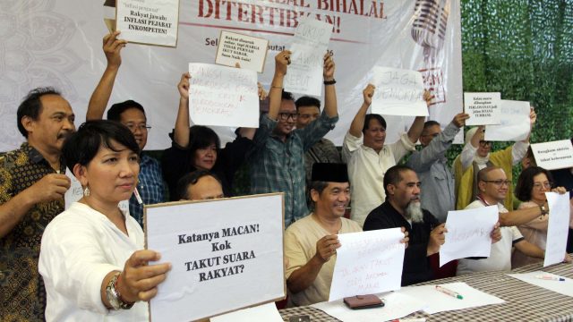 Suara Rakyat Ditertibkan Alarm Bahaya Bagi Demokrasi