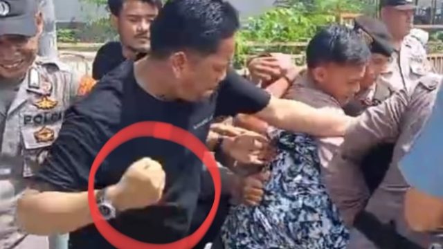 Eksekusi Rumah di Sukarame Ricuh, Polisi Berpakaian Preman Tinju Warga Termohon