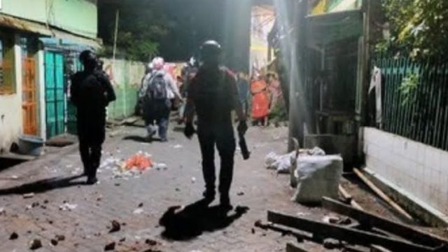 Asrama Polisi di Makassar Diserang Geng Motor, Satu Pelaku Ditangkap Usai Diamuk Warga