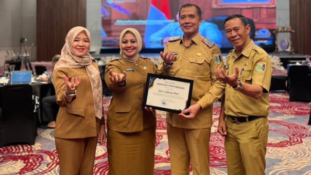 Sukses Susun Dokumen PJPK, Lampung Timur Raih Penghargaan dari BKKBN