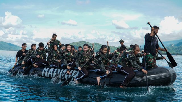 Cerita 250 Pemuda Tridharma Belajar Disiplin di Markas Marinir