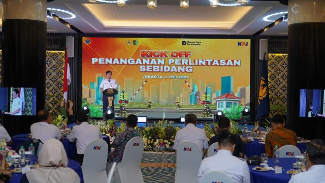 Kick Off Penanganan Perlintasan Sebidang, Lintas Sektor Percepat Langkah Keselamatan