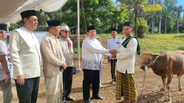 Wakil Bupati Lampung Timur: Idul Adha Ajarkan Nilai  Keihklasan dan Keperdulian 