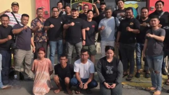Polisi Tangkap 4 Pelaku Pembunuhan Lansia di Pekanbaru, Sempat Kabur ke Aceh dan Sumut