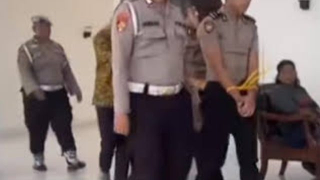 Foto: ilustrasi penangkapan anggota polisi. (R24)