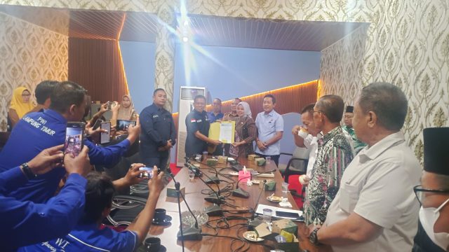 PWI Lampung Timur Audiensi dengan DPRD, Bahas HPN dan Porwanas 2027 di Lampung