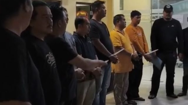 Paksa Serahkan Mobil, Delapan Mata Elang Diamankan Polda Lampung, Satu Pelaku Mantan Polisi
