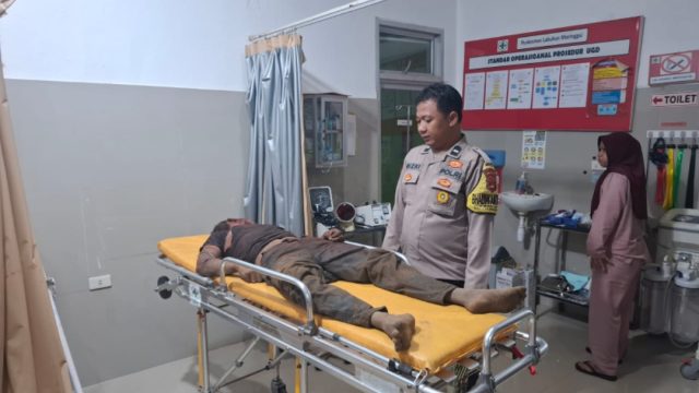 Polisi Buru Pelaku Pembunuhan Pria Tewas Leher Nyaris Putus di Lampung Timur