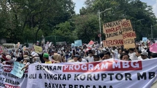 Muncul Kelompok Aksi Tandingan Dukung Program MBG Dilanjutkan 