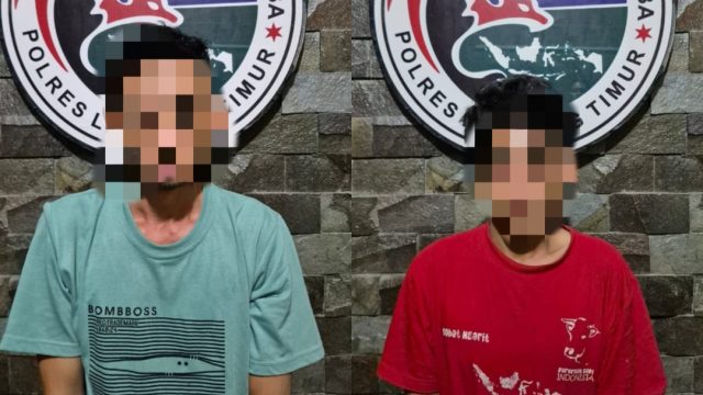 Polisi Tangkap 2 Pengedar Sabu di Lampung Timur
