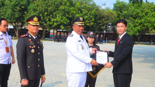 Ungkap Peredaran Narkoba Lintas Provinsi, 19 Personel Polres Lampung Tengah Terima Penghargaan