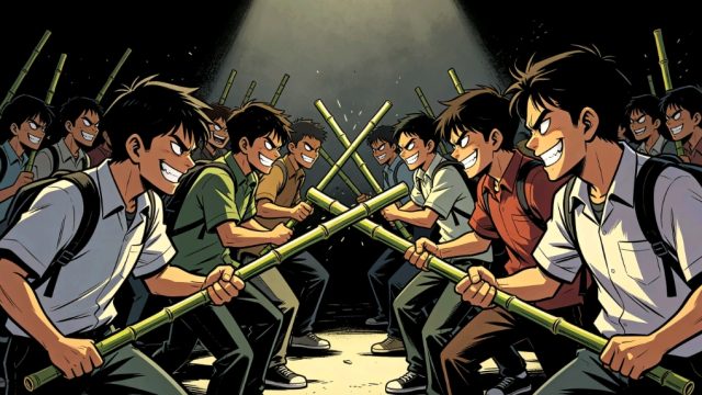 Polisi Amankan Pelajar Bersenjata Celurit di Lampung Tengah, Diduga Hendak Tawuran