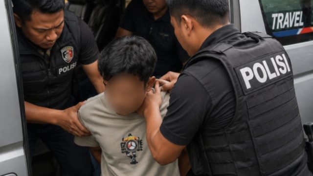 Cemburu Pria di Lampung Selatan Bacok Kekasih Mantan, Polisi Tangkap Pelaku dalam Travel