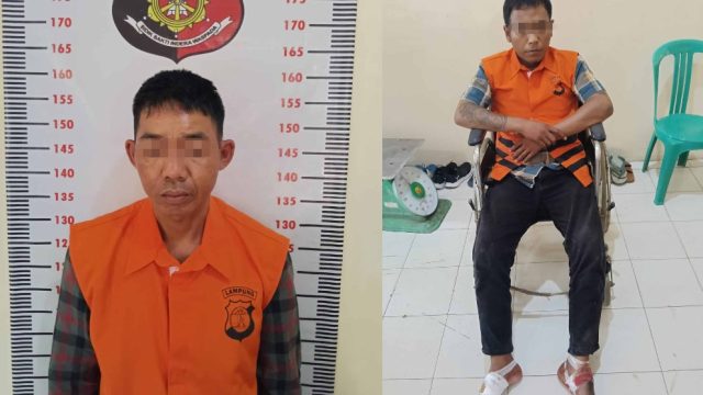 2 Residivis Curanmor Asal Lampung Timur Terkenal Licin, Akhirnya Nyerah Ditembak