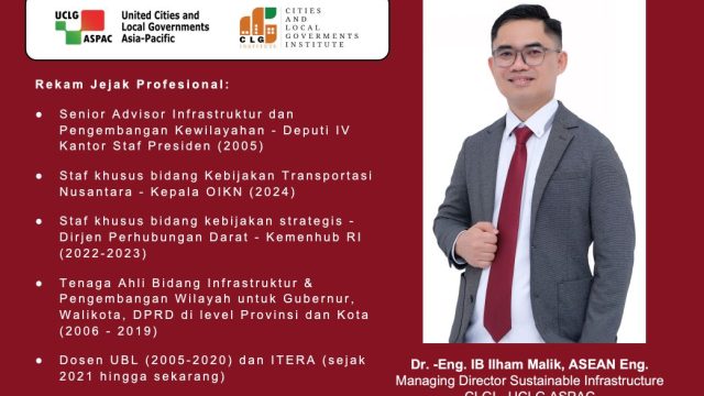 Kembali ke Lembaga Kebijakan, IB Ilham Malik Kini Berkiprah di Asia Pasifik