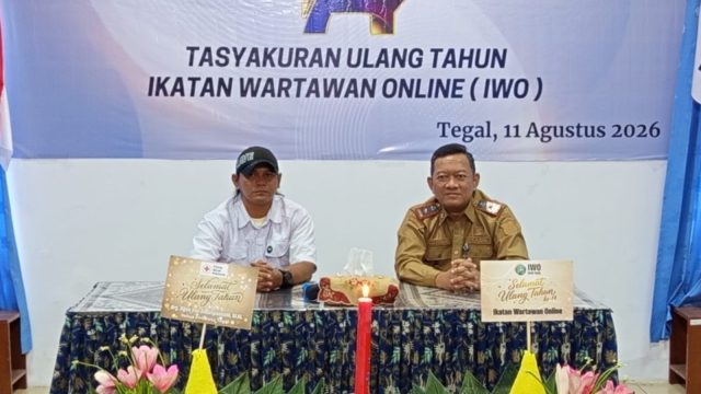 HUT ke-14 IWO di Kota Tegal Perkuat Solidaritas dan Profesionalisme Kerja