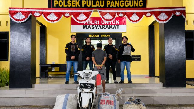 Curi Kopi di Jemuran, Polisi Tangkap Warga Ulu Belu Lampung