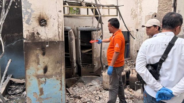 Kebakaran SPPG Purwosari Kelumbayan Barat, Polisi Lakukan Identifikasi