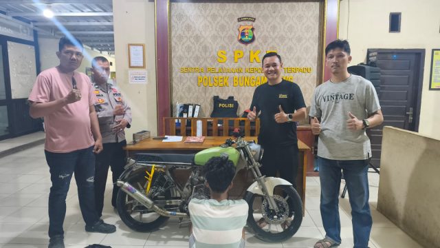 Polisi Tangkap Pemuda 18 Tahun di Lampung Utara, Jual Sparepart Motor Curian Lewat Facebook