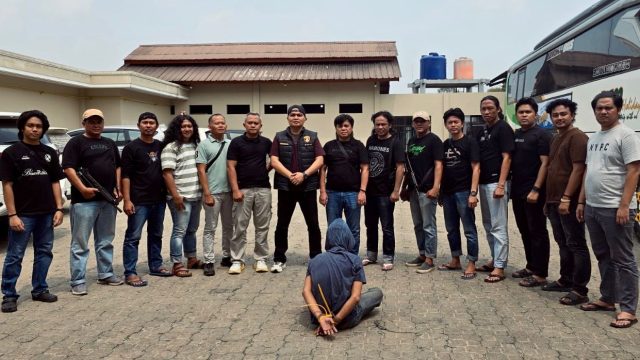 Polisi Tangkap Maling Speaker Aktif di Lampung Tengah, Modus Bobol Warung Lewat Atap