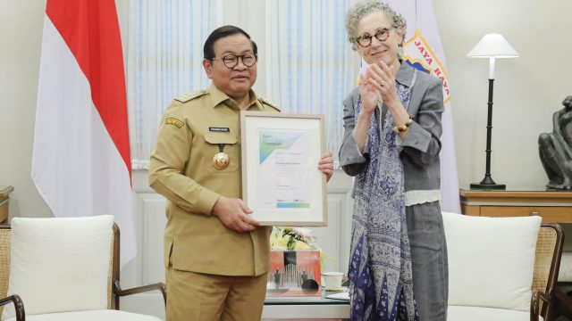 Gubernur Pramono: Penghargaan APEX Green City Champion Menjadi Momentum Percepatan Agenda Kota Hijau