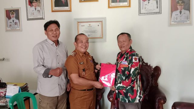 Laskar Merah Putih Pesawaran Ajukan Permohonan Surat Keterangan Terdaftar ke Kesbangpol