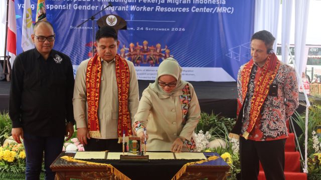 Lampung Timur Luncurkan Kick Off Layanan Terpadu Perlindungan PMI