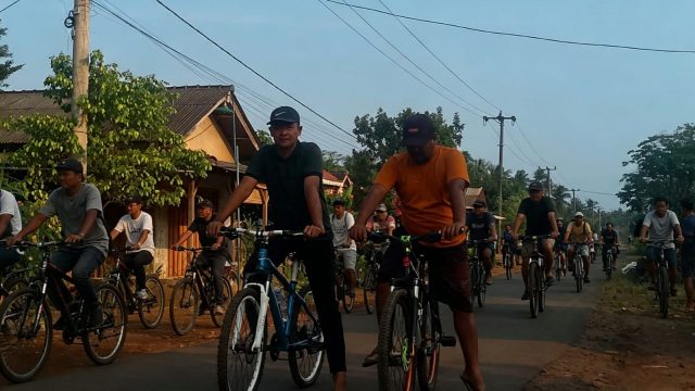 Sepeda Jadi Gaya Hidup Baru di Lampung Timur, Warga Manfaatkan Jalan yang Semakin Membaik