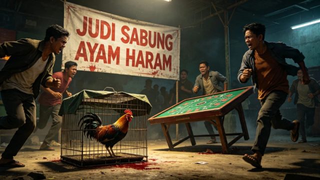 Informasi Digerebek, Ratusan Penjudi Sabung Ayam di Lampung Timur Lari Kocar-kacir