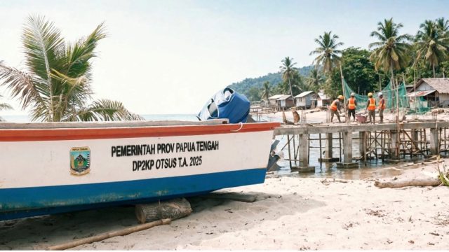 Pembangunan KNMP di Kampung Sima dan Dusun Wawu Papua Tengah, Diharapkan Membawa Manfaat buat Nelayan