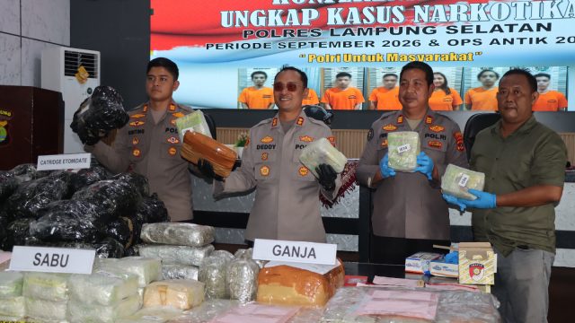 Polisi Gagalkan Penyeludupan Ribuan Cartridge Etomidate di Bakauheni Lampung