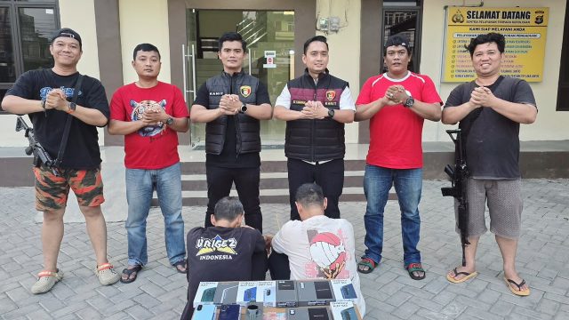 Pembobol Toko Hp di Bandar Jaya Lampung Tengah Ditangkap di Tangerang