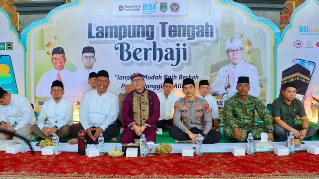 Kapolres Lampung Tengah Hadiri Tabligh Akbar, Perkuat Sinergi Polri dan Masyarakat