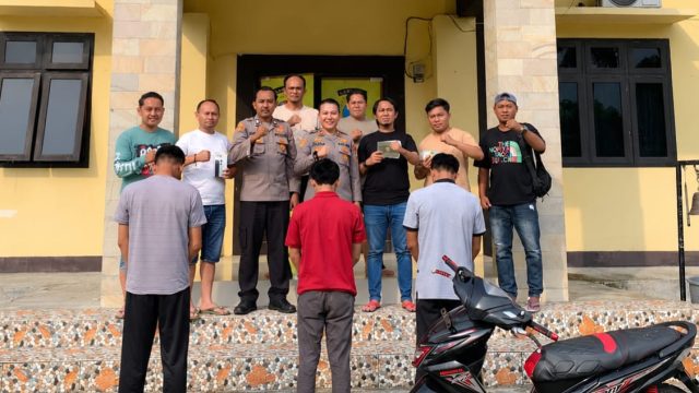 Penadah Motor Curian Ditangkap Polisi di Tanggamus Lampung
